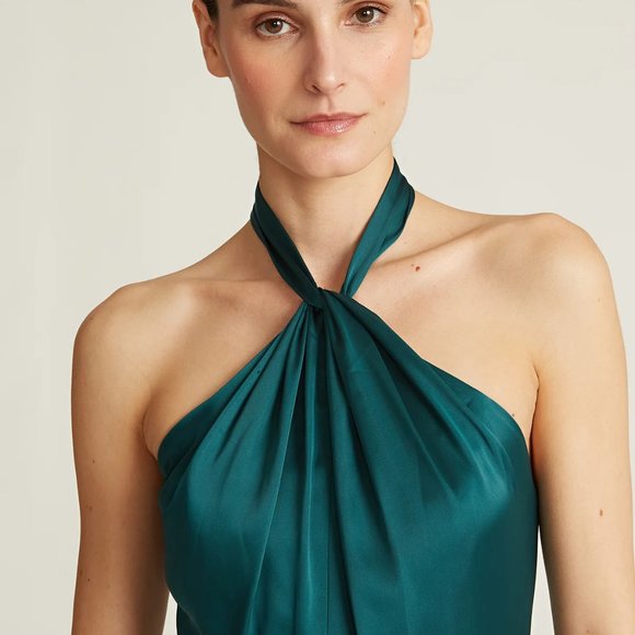 Theia Halter Jumpsuit - Picture 3 of 9